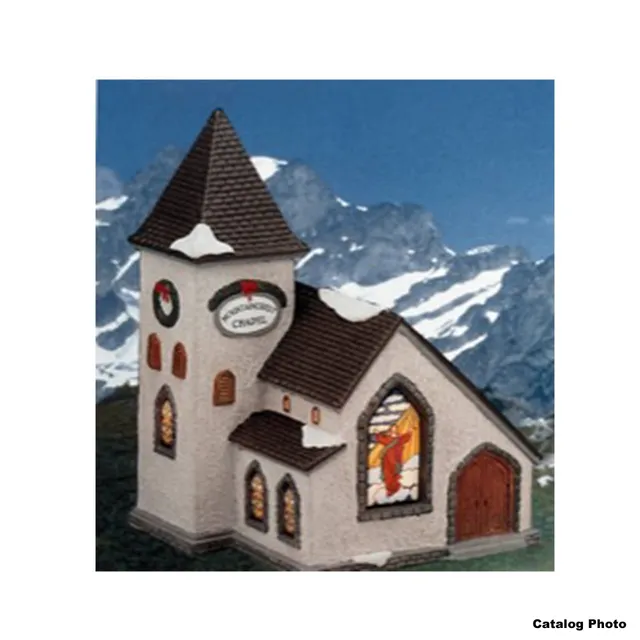 lemax-mountaincrest-chapel-weihnachtshaus image 1