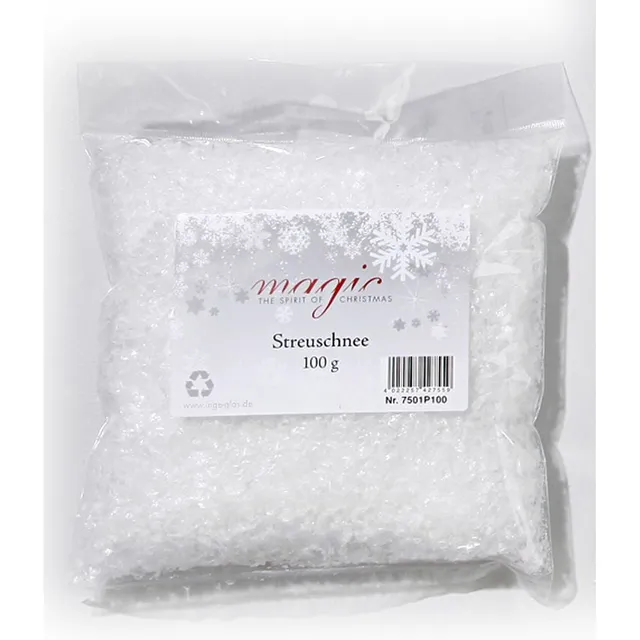 inge-glas-streuschnee-kunststoff-15-5-cm-100-g image 1