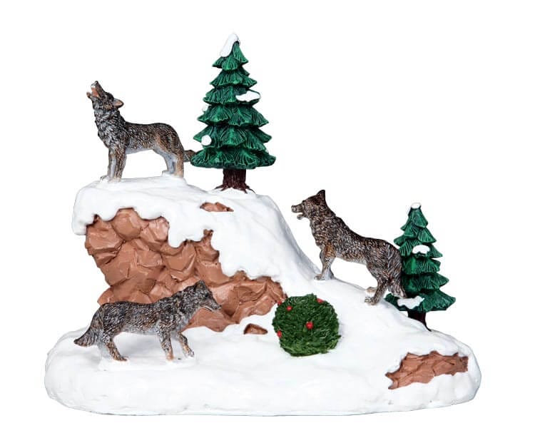 lemax-village-wolf-pack-wolfsrudel-figuren image 1