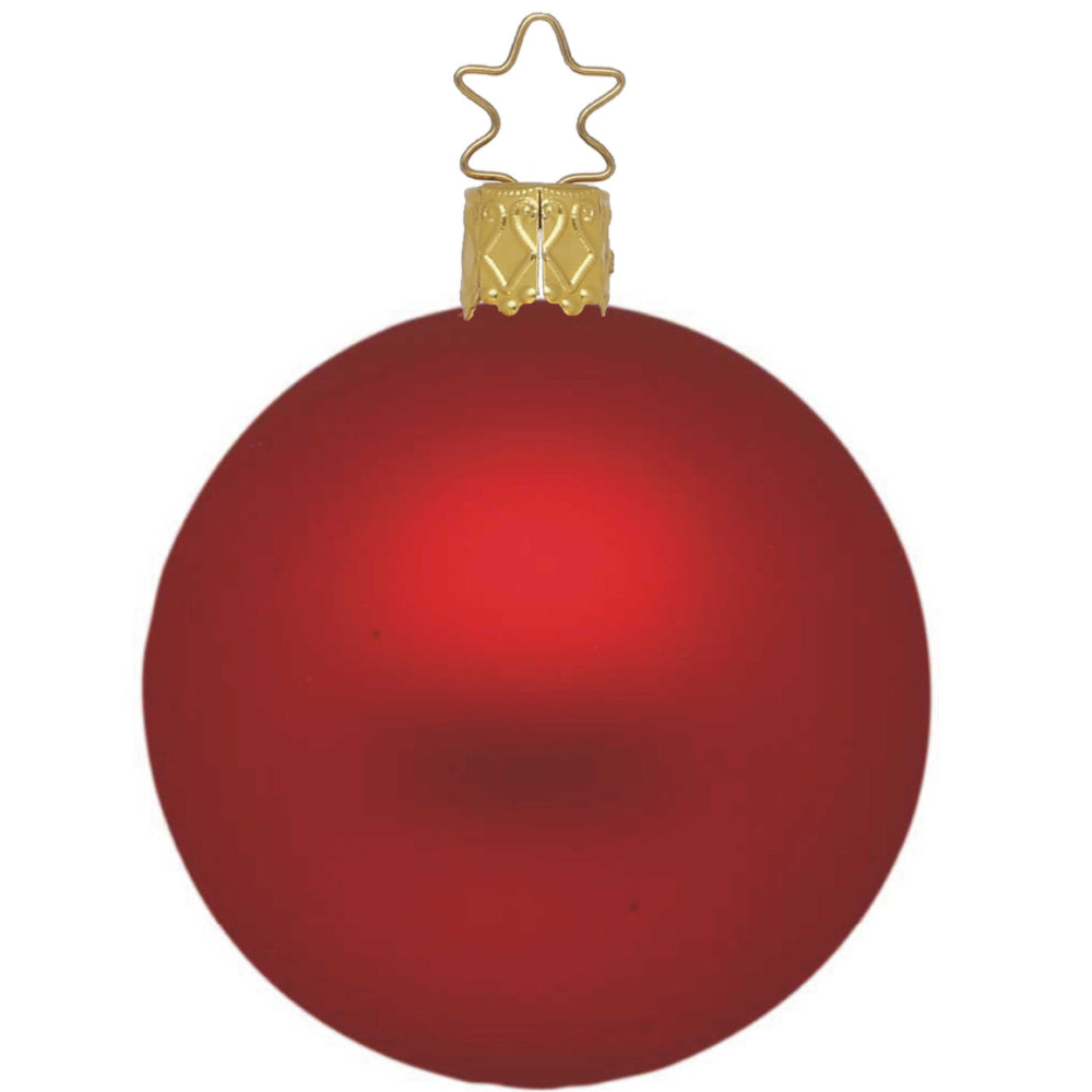 inge-glas-kugel-ochsenblut-matt-christbaumkugel-15-cm image 1