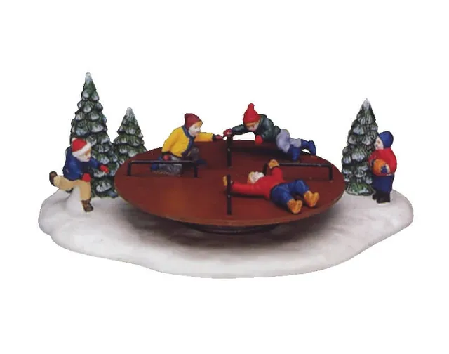 lemax-merry-go-round-miniatur-karussell image 1