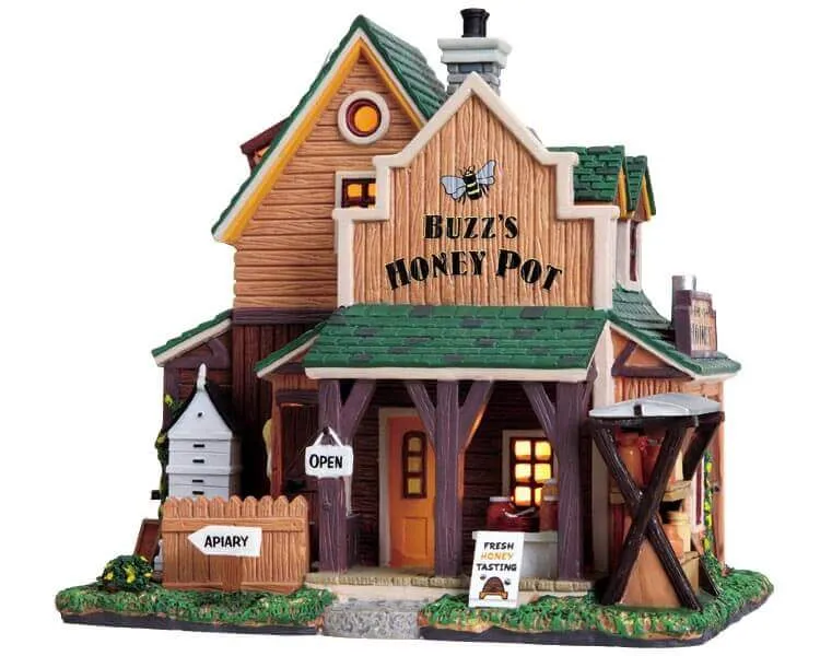 lemax-buzz-s-honey-pot-miniaturhaus-beleuchtet image 1