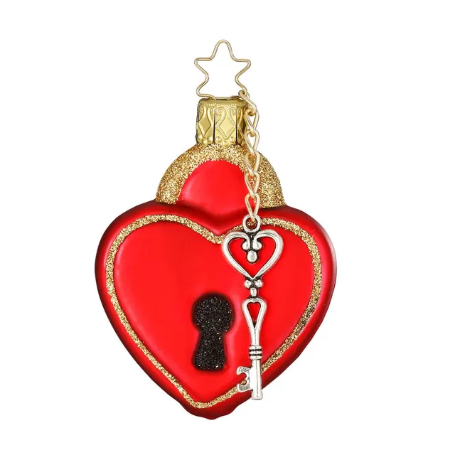 inge-glas-liebesschloss-glasornament-7-5-cm image 1