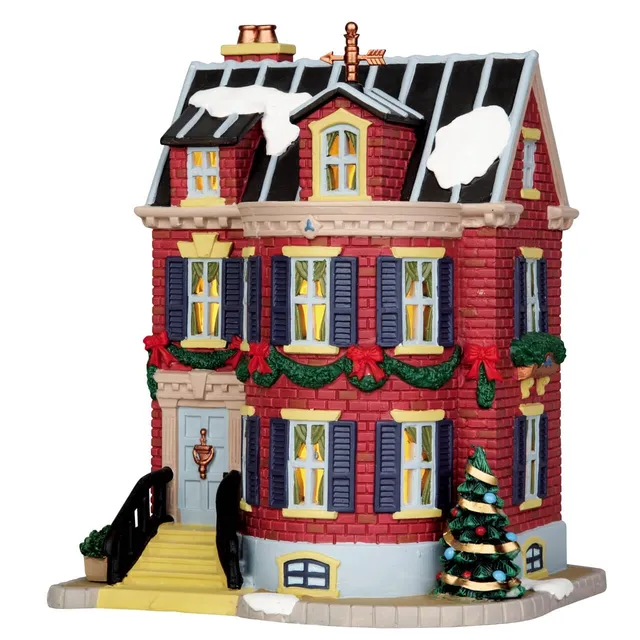 lemax-stevenson-residence-beleuchtetes-miniaturhaus image 1