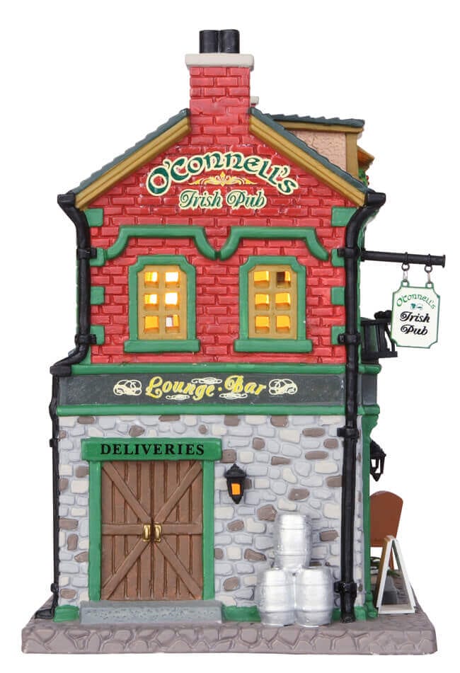 lemax-o-connell-s-irish-pub-beleuchtetes-dorfhaus image 3