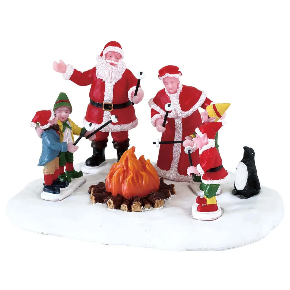 lemax-christmas-celebration-miniatur-weihnachtsfeier-santa-s-wonderland image 1