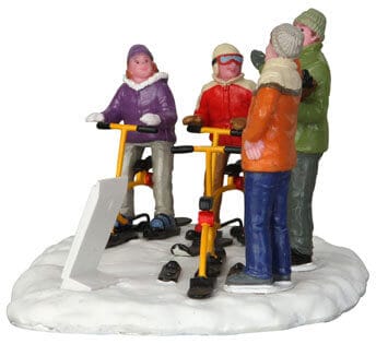 lemax-ski-bike-rentals-beleuchtetes-weihnachtsdorf-haus image 2