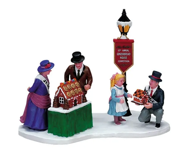 lemax-gingerbread-competition-weihnachts-figurenszene image 1