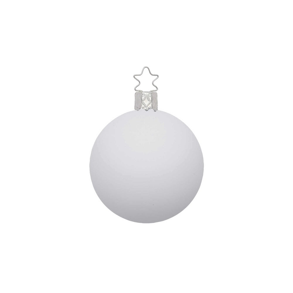 inge-glas-kugeln-porzellanwei-matt-10-cm-handgefertigte-glas-christbaumkugeln image 2