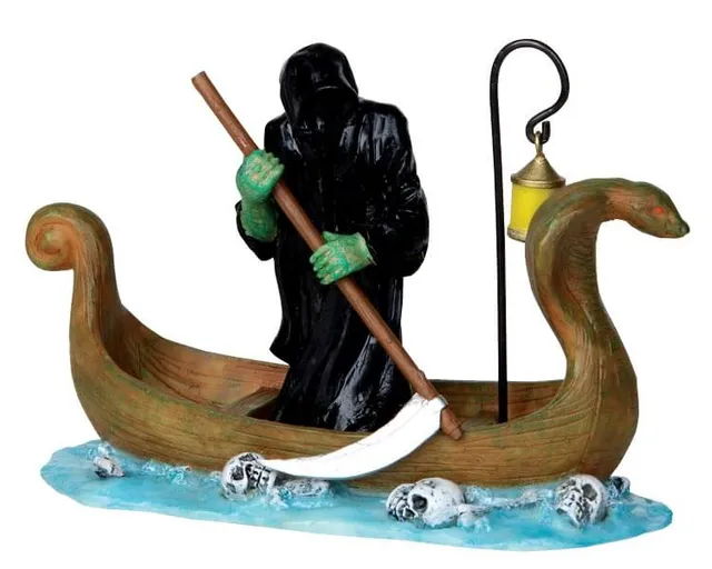 lemax-ghostly-skiff-halloween-boot image 1