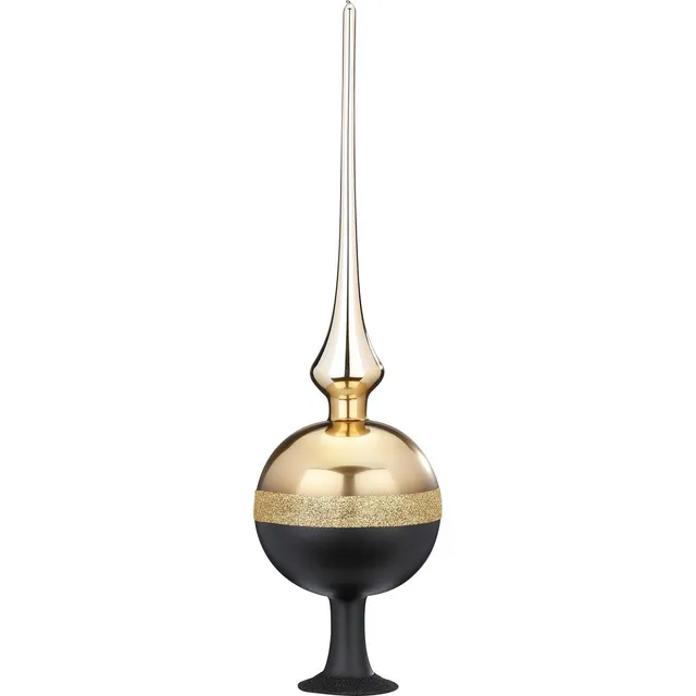 inge-glas-horizont-christbaumspitze-10-x-36-cm-gold image 1