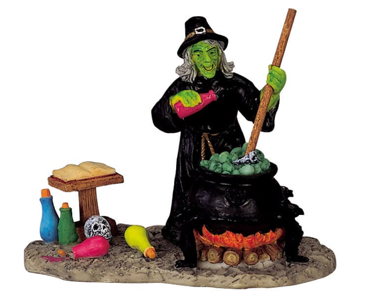 lemax-the-witch-s-cauldron-hexenkessel-spooky-town image 1