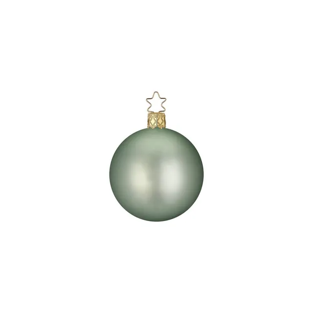 inge-glas-kugeln-christbaumkugeln-6-cm-salbei-matt image 1