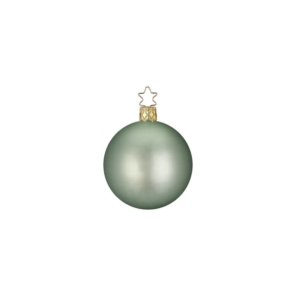 inge-glas-kugeln-christbaumkugeln-6-cm-salbei-matt image 1