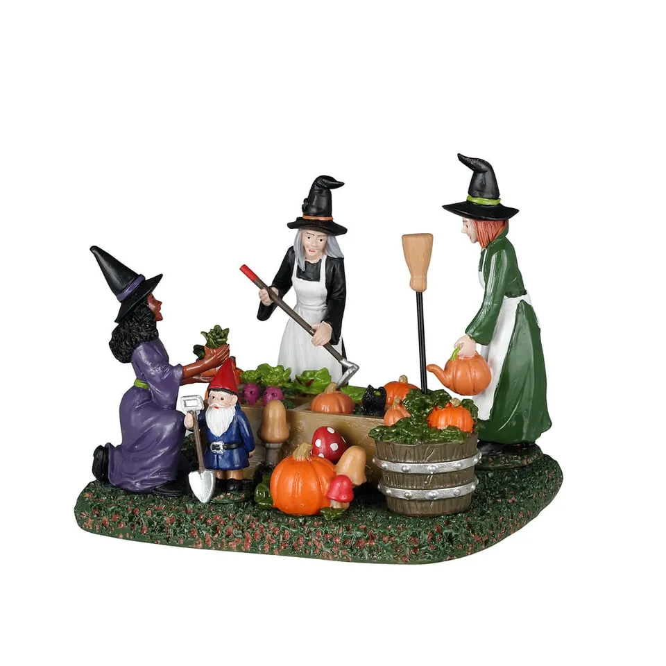 lemax-witches-community-garden-hexengarten-f-r-spooky-town image 1