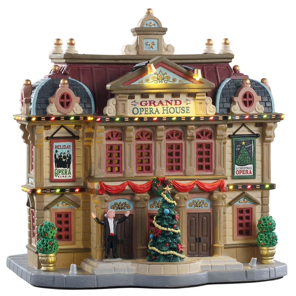 lemax-grand-opera-house-beleuchtetes-weihnachtsdorf-geb-ude image 1