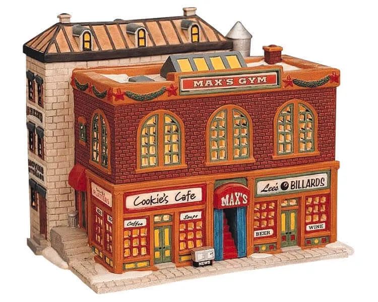lemax-max-s-gym-miniatur-dekohaus-f-r-weihnachtsdorf image 1