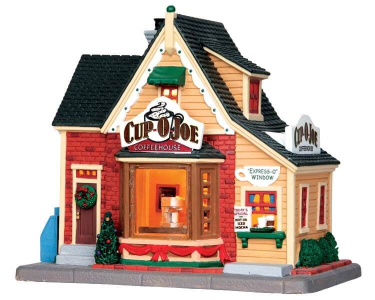 lemax-cup-o-joe-coffeehouse-coffeehouse-geb-ude-f-r-weihnachtsd-rfer image 1