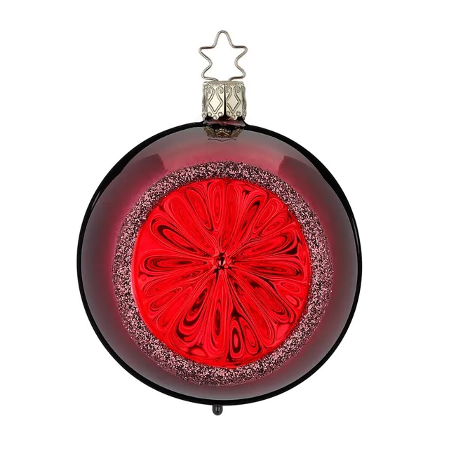inge-glas-manufaktur-funkelnde-pracht-8-cm-gl-nzende-christbaumkugel-mit-reflex image 1