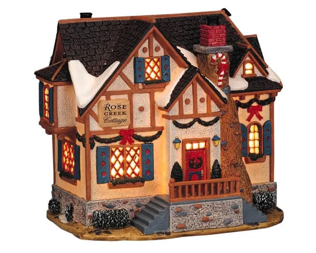 lemax-rose-creek-cottage-winterhaus image 1