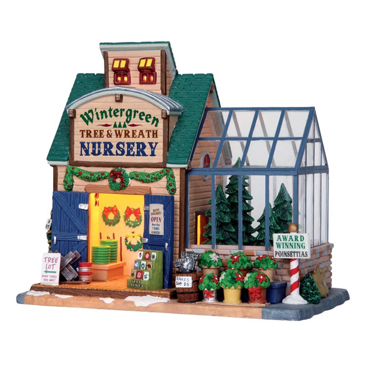 lemax-wintergreen-nursery-weihnachtshaus image 2