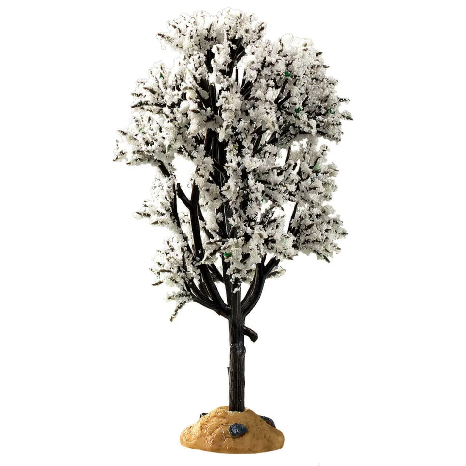 lemax-white-hawthorn-tree-miniatur-bl-tenbaum image 1