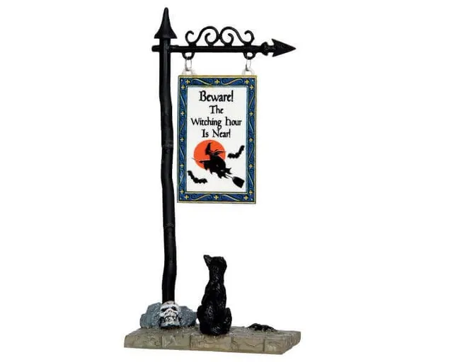lemax-spooky-town-the-witching-hour-halloween-miniatur-figur-f-r-die-gruselstadt image 1