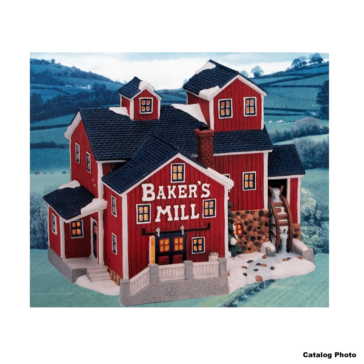 lemax-baker-s-mill-holidays-seasons-miniaturhaus image 2