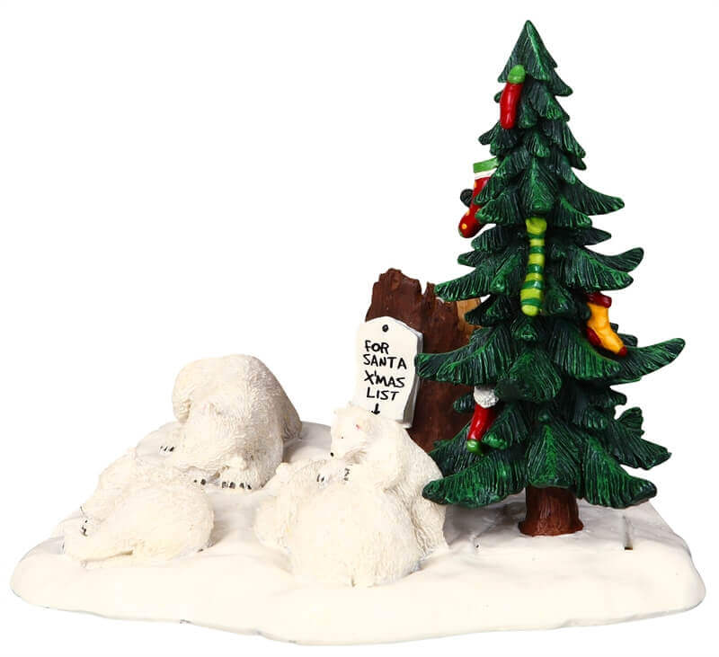lemax-polar-bear-wishlist-figur image 2