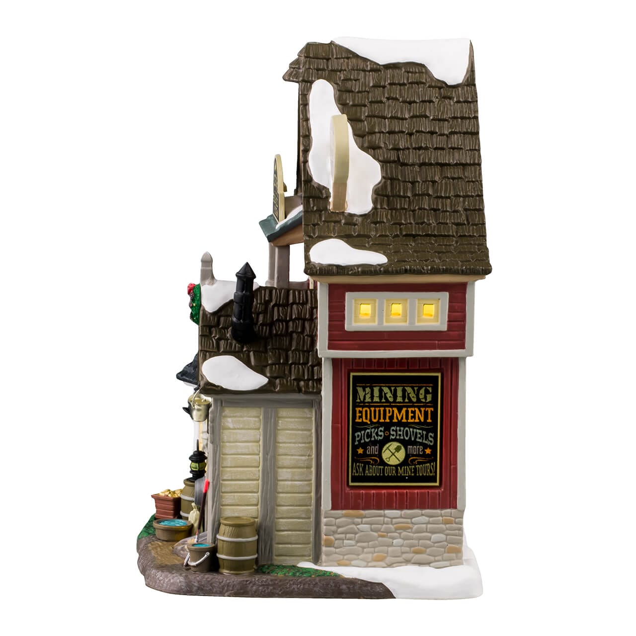 lemax-lazy-gorge-gems-gold-mine-beleuchtetes-minengeb-ude-vail-village image 3