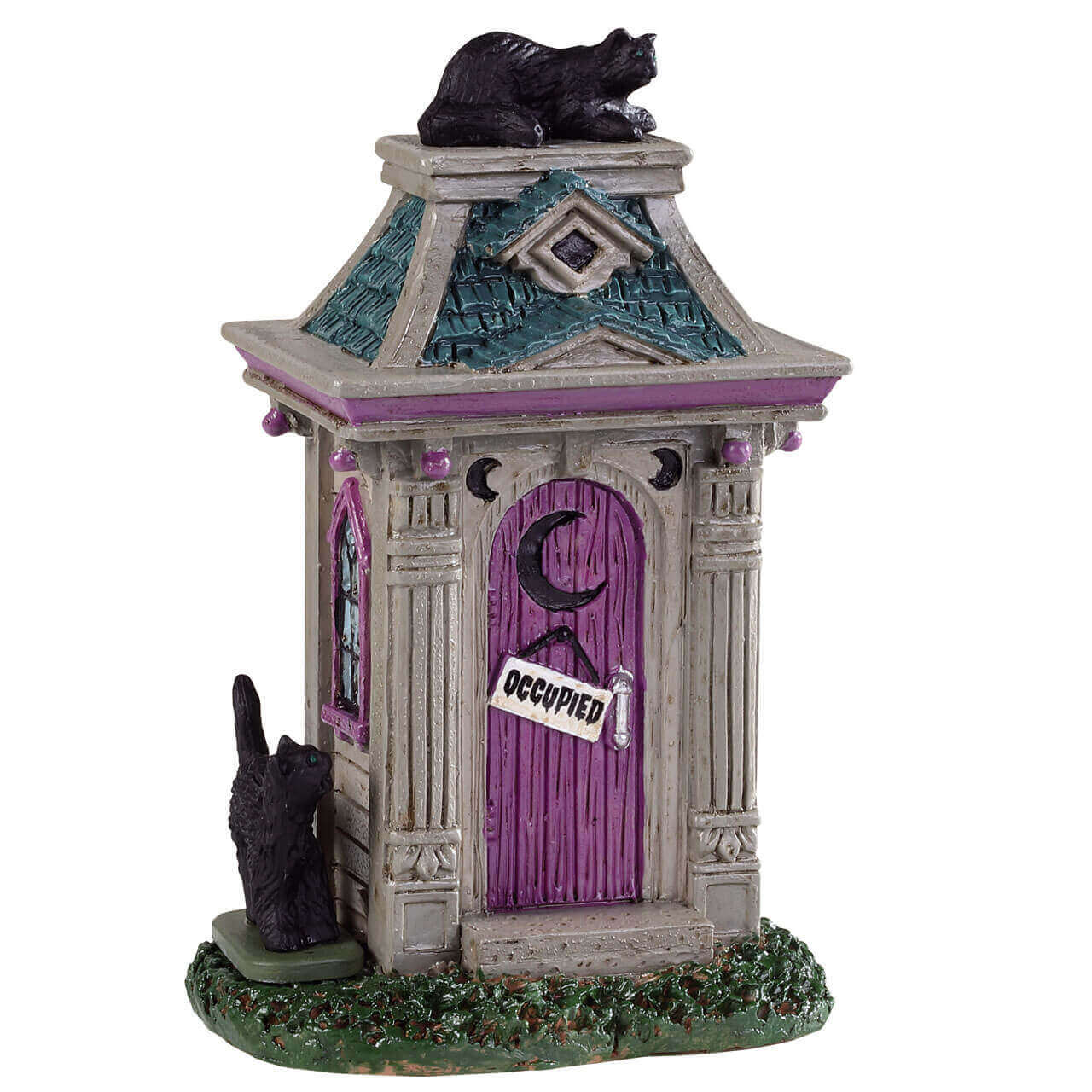 lemax-haunted-outhouse-spooky-town-miniatur-zubeh-r image 1