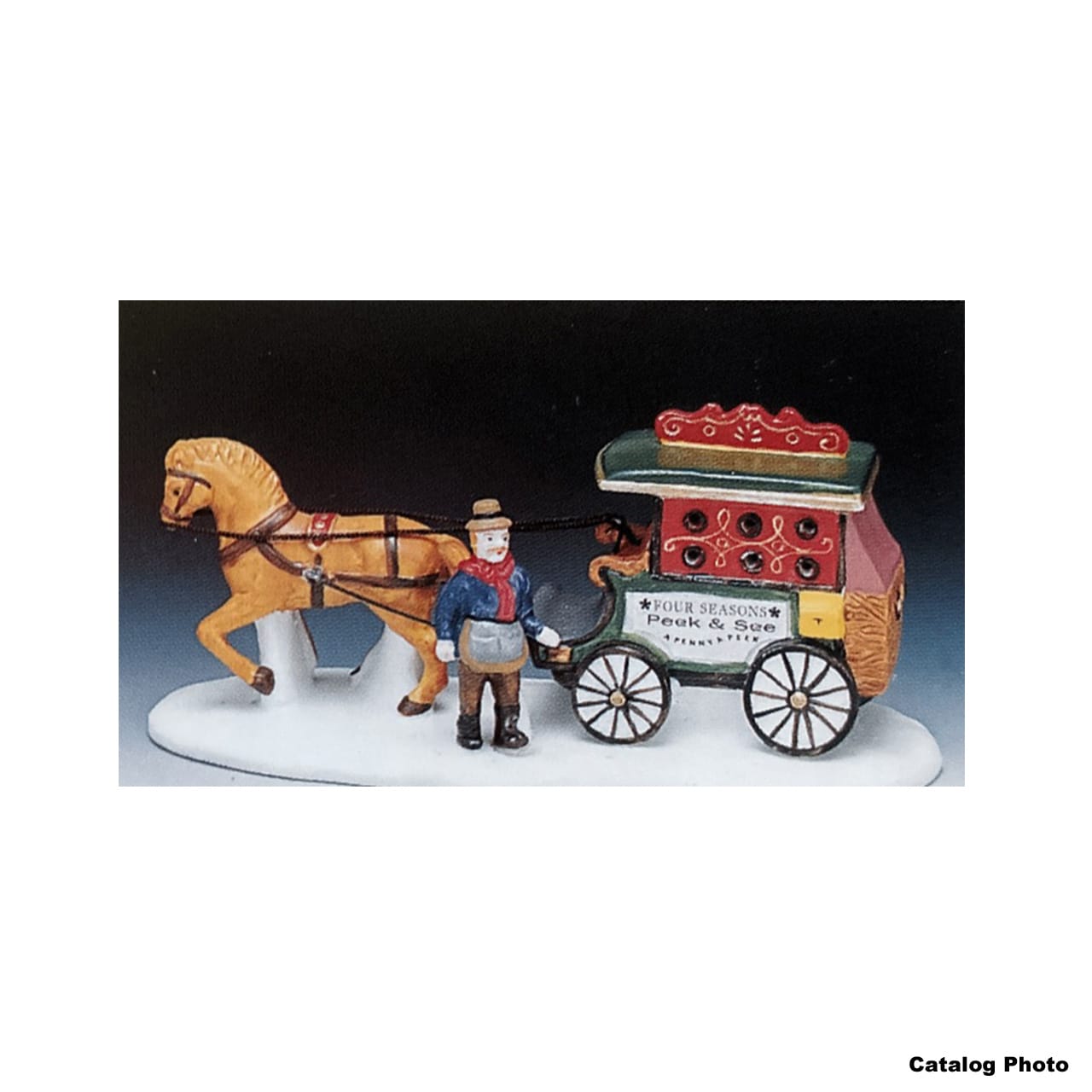 lemax-peek-see-carriage-weihnachtliche-sammelfigur-f-r-dorf-und-miniaturwelten image 1