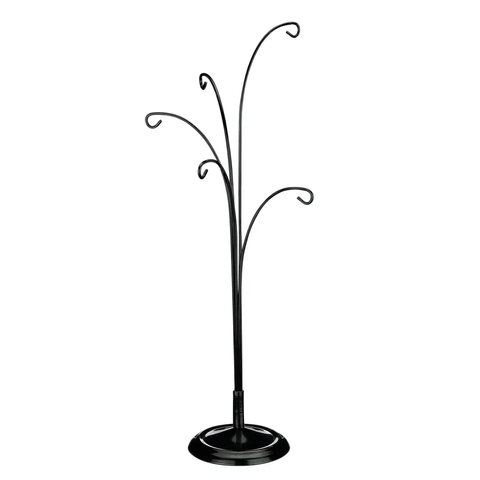 inge-glas-ornamentst-nder-schwarz-34-cm-f-r-christbaumschmuck image 1