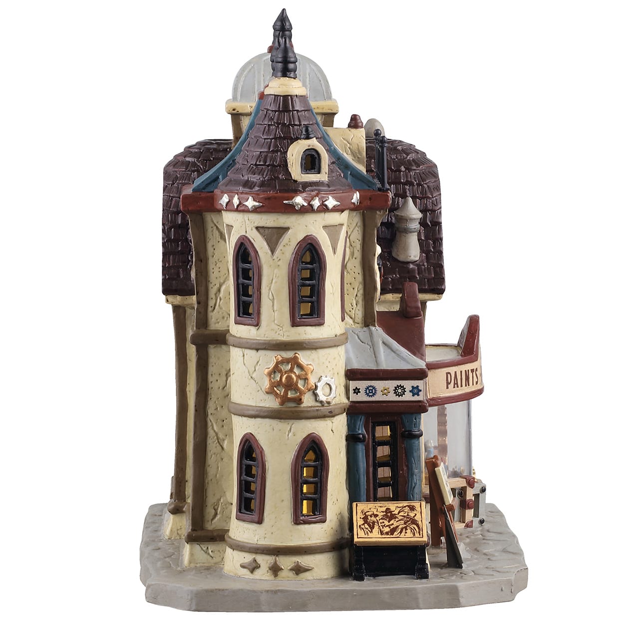 lemax-dorian-gray-s-art-supplies-spooky-town-haus image 2