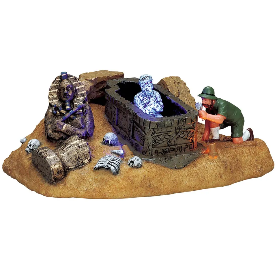 lemax-the-mummy-s-tomb-spooky-town-miniatur-grusel-deko image 1