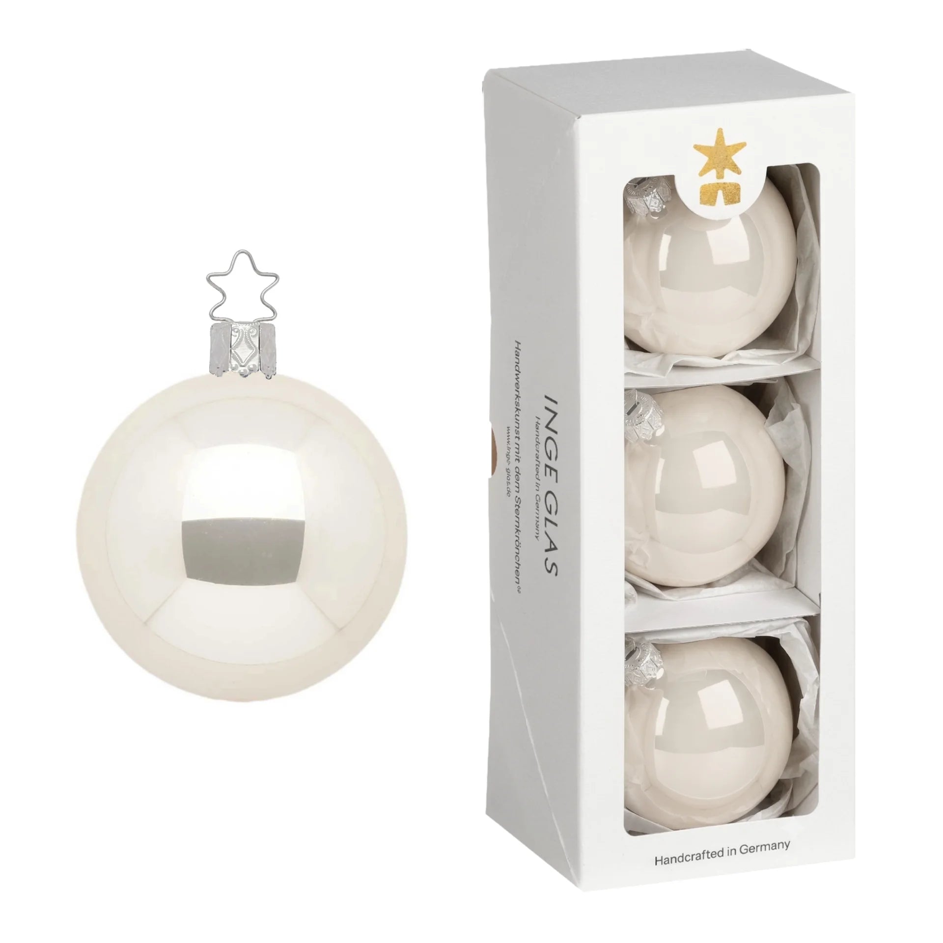 inge-glas-kugeln-christbaumkugel-champagner-opal-8-cm image 1