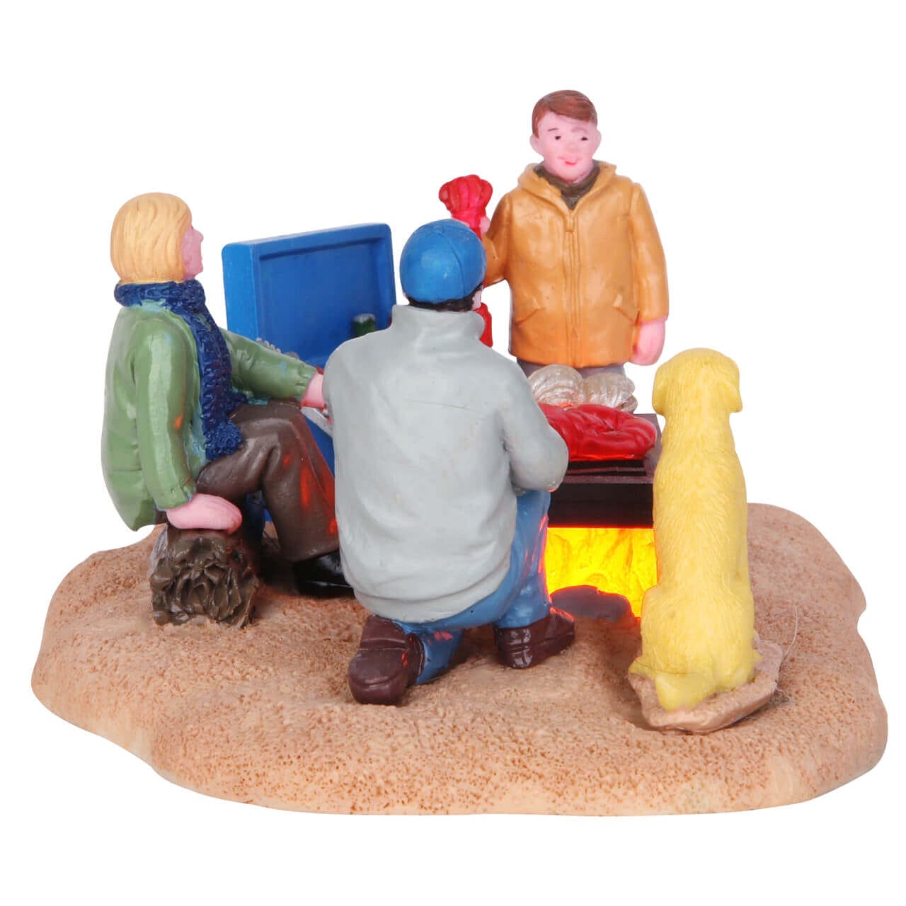 lemax-winter-clambake-miniatur-szene image 3