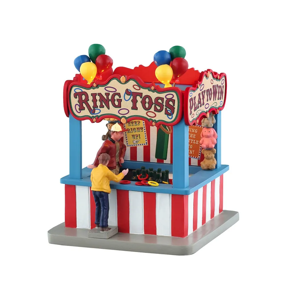 lemax-ring-toss-game-karneval-szene-mit-licht-und-musik image 1