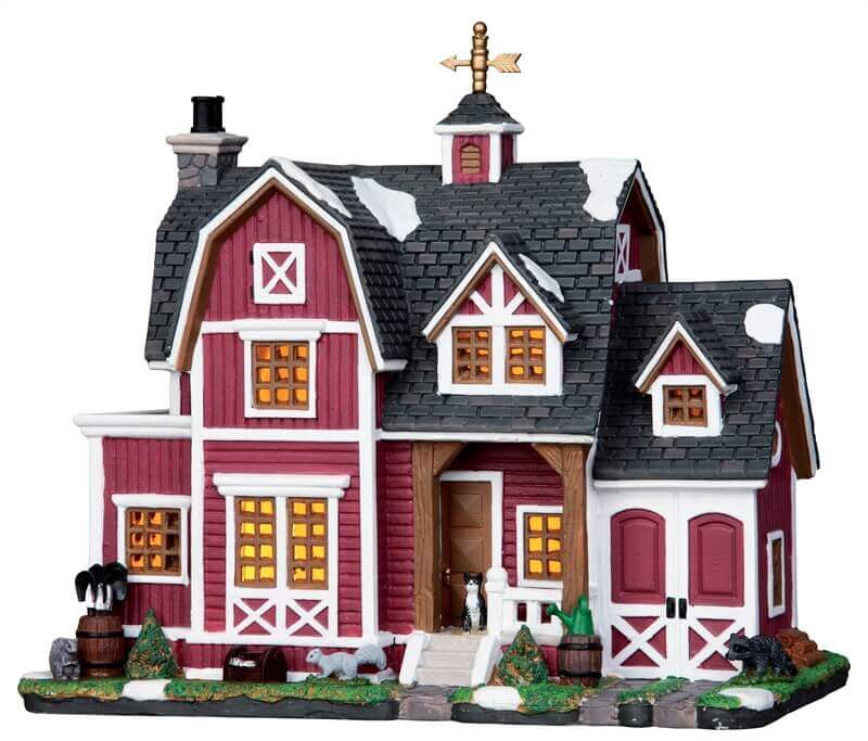 lemax-barn-house-beleuchtete-scheune-miniaturhaus image 4