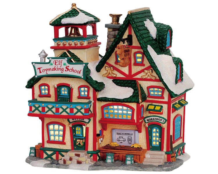lemax-elf-toymaking-school-dorfgeb-ude image 1