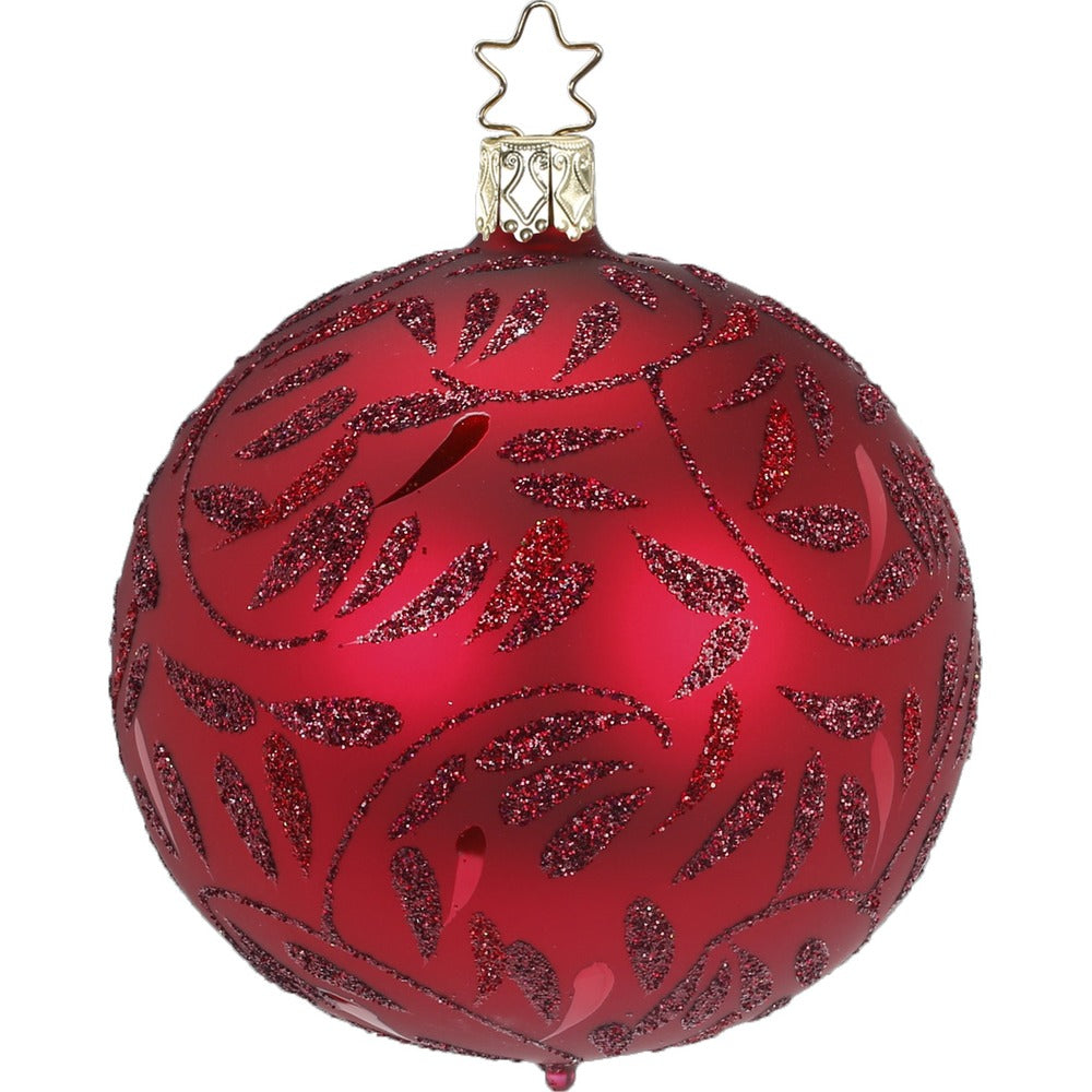 inge-glas-freudentanz-15-cm-christbaumkugel-rot-aus-glas image 1
