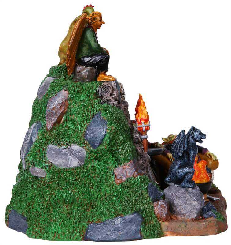 lemax-demon-den-spooky-town-miniaturhaus image 3