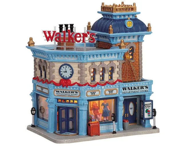 lemax-walker-s-dept-store-beleuchtetes-kaufhaus image 1