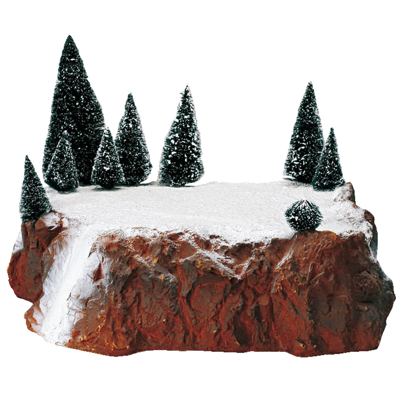 lemax-medium-village-display-platform-diorama-plattform-mit-9-tannenb-umen image 2