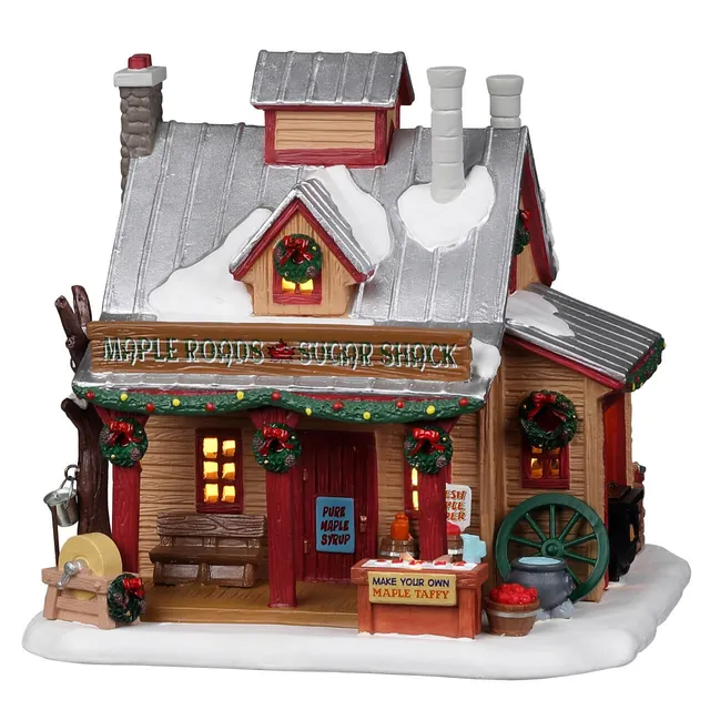 lemax-maple-roads-sugar-shack-vail-village-blockh-tte image 1