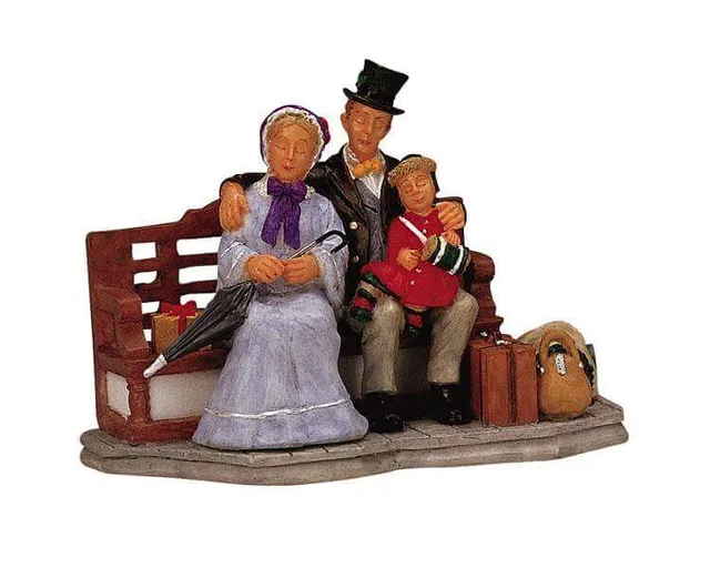 lemax-weary-travelers-miniatur-figurenset image 1