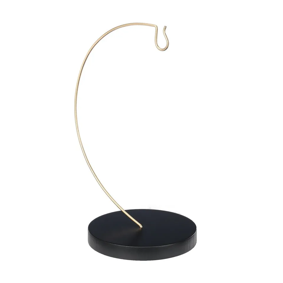 inge-glas-ornamentenst-nder-schwarz-mdf-25-cm image 1