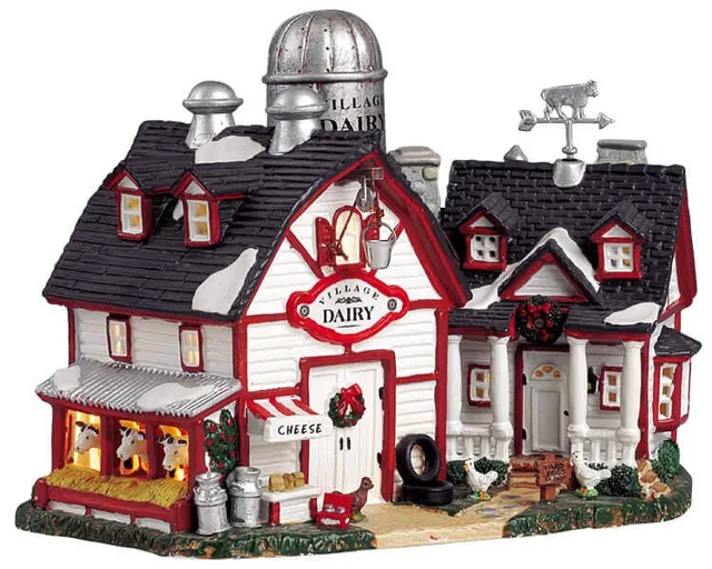 lemax-village-dairy-farm-geb-ude-holidays-seasons image 1