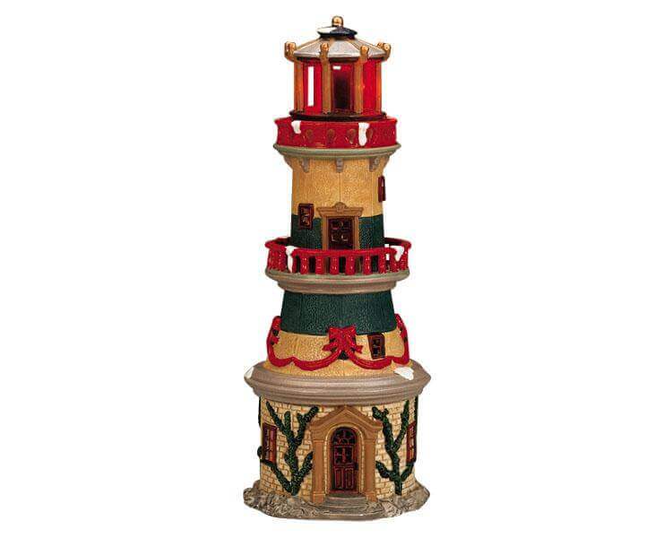 lemax-signal-point-lighthouse-beleuchteter-miniatur-leuchtturm image 1