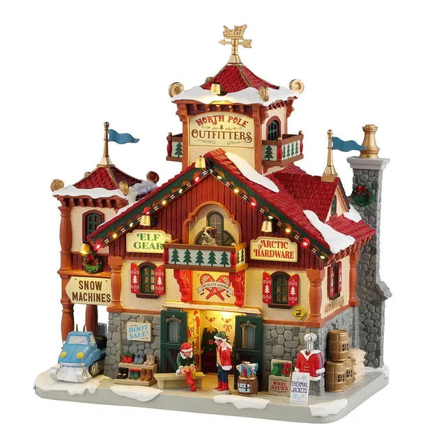 lemax-north-pole-outfitters-santa-s-wonderland-geb-ude image 1